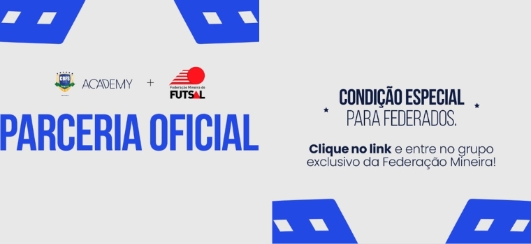 FMFS e CBFS Academy firmam parceria para qualifica��o de treinadores de futsal em Minas Gerais